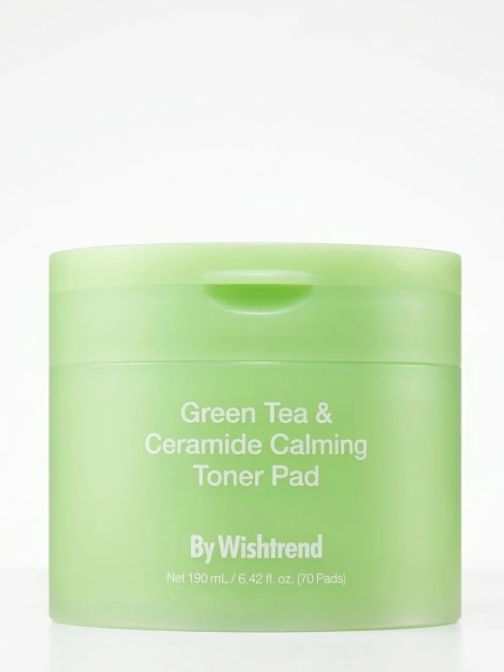NEW By Wishtrend Green Tea & Ceramide Calming Toner Pad